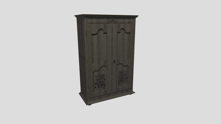 ArmoireLow 3D Model
