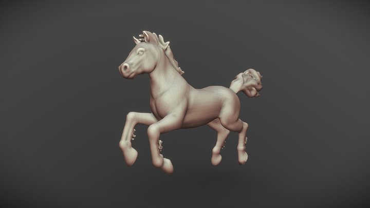 horse (stl) 3D Model