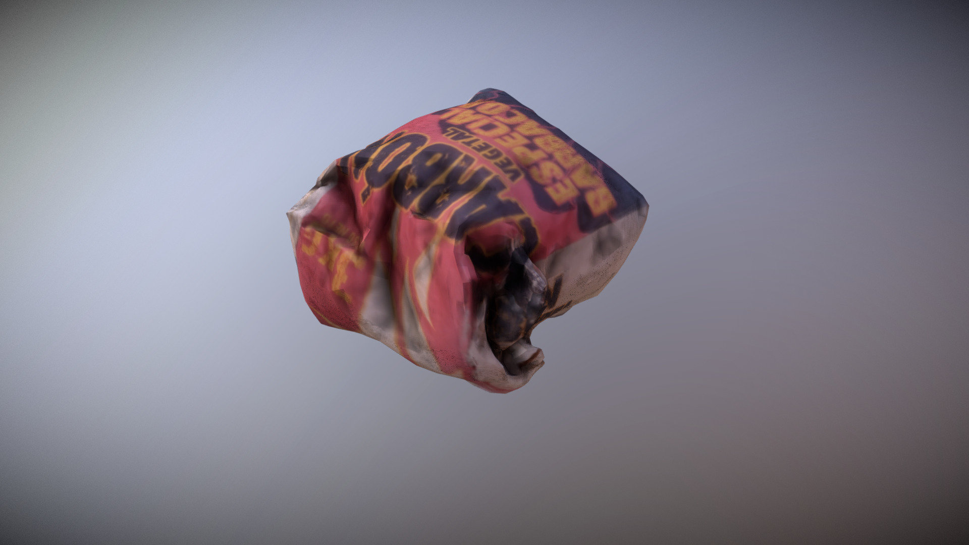 carbon photogrammetry bag low poly