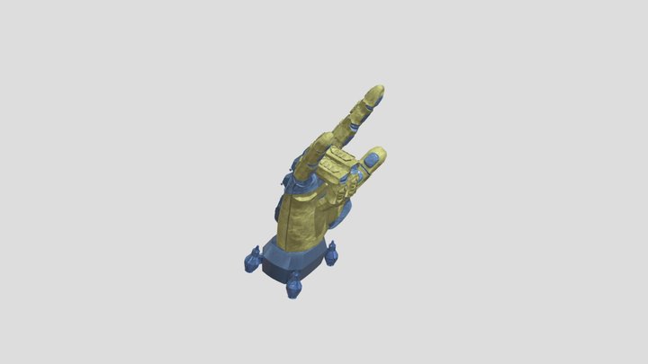 Creator Glove Base Model 3D Model
