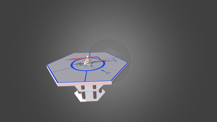 Palmer Table 3D Model