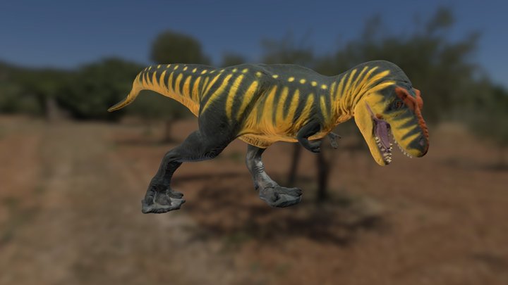 T-rex Toy 3D Model