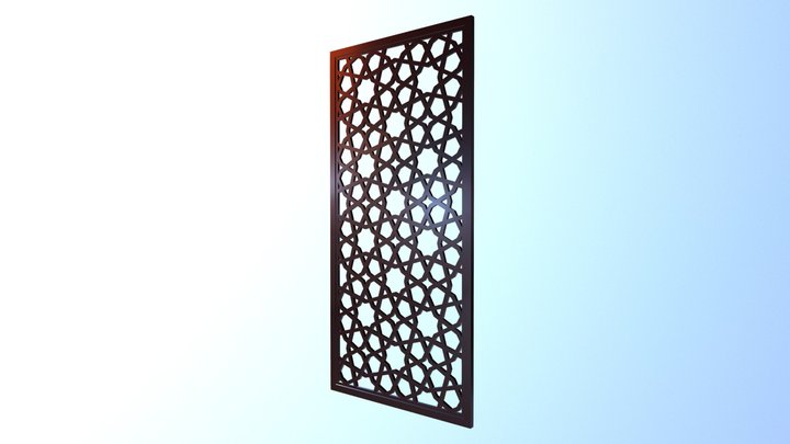 partition panel-4 3D Model