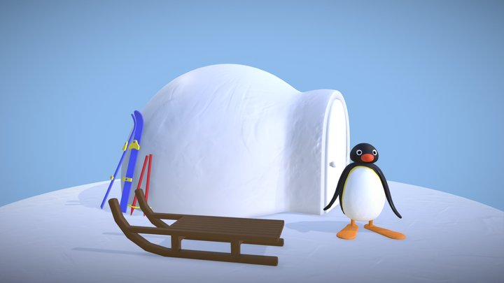 Pingu 3D Model