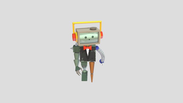 3D_Walking_Robot_Ketelslegers_Rosalien 3D Model
