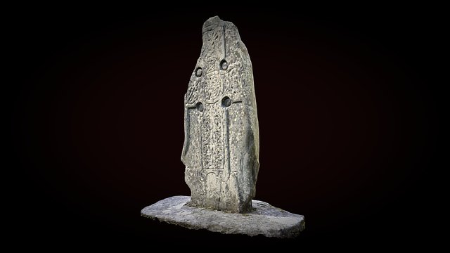 Pictish Stone, Logierait Churchyard, Perthshire 3D Model