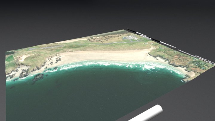 Carrickfin Beach, Co. Donegal – Free 3D Model STL