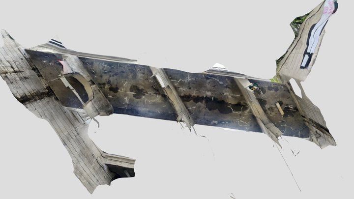 Penn Avenue under Railroad and Busway 3D Model