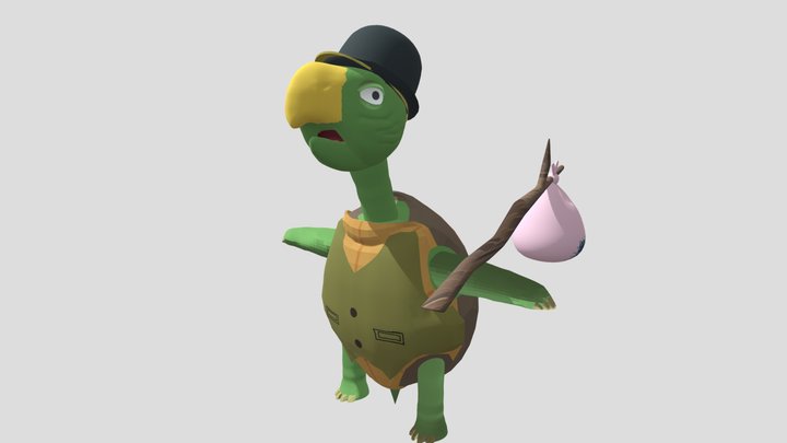 Brer Terrapin/Desert Tortoise – Free 3D Model STL