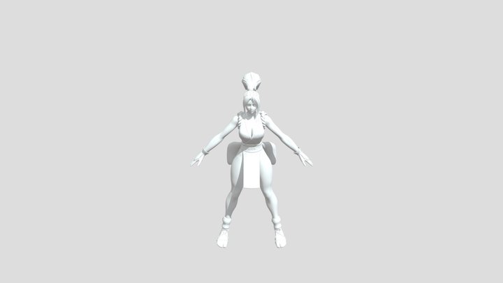 King Of Fighters XV - Mai Shiranui 3D Model