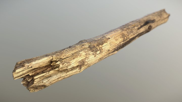 Wood Stick 06 – Modello 3D gratuito STL