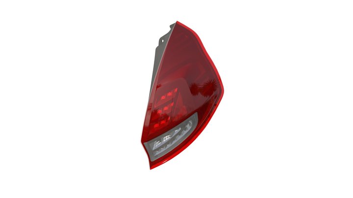 OSRAM LEDriving tail lights for Ford Fiesta 3D Model