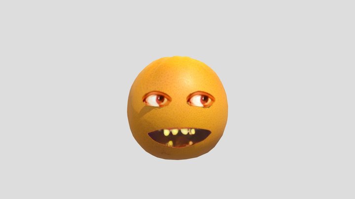 Annonyng Orange Funvideotv 3D Model
