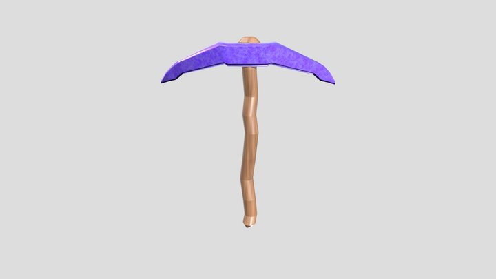 Advanced Pickaxe 3D Model