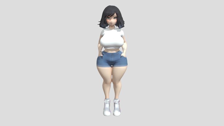 auntie 3D Model