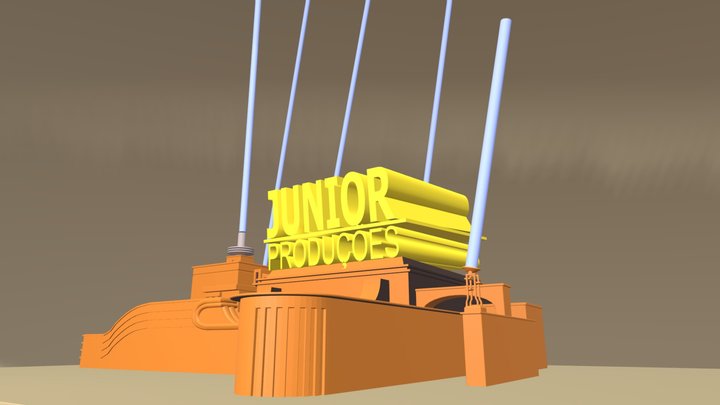 Junior Produções (20th Century Fox Style) Logo R – Modèle 3D gratuit STL