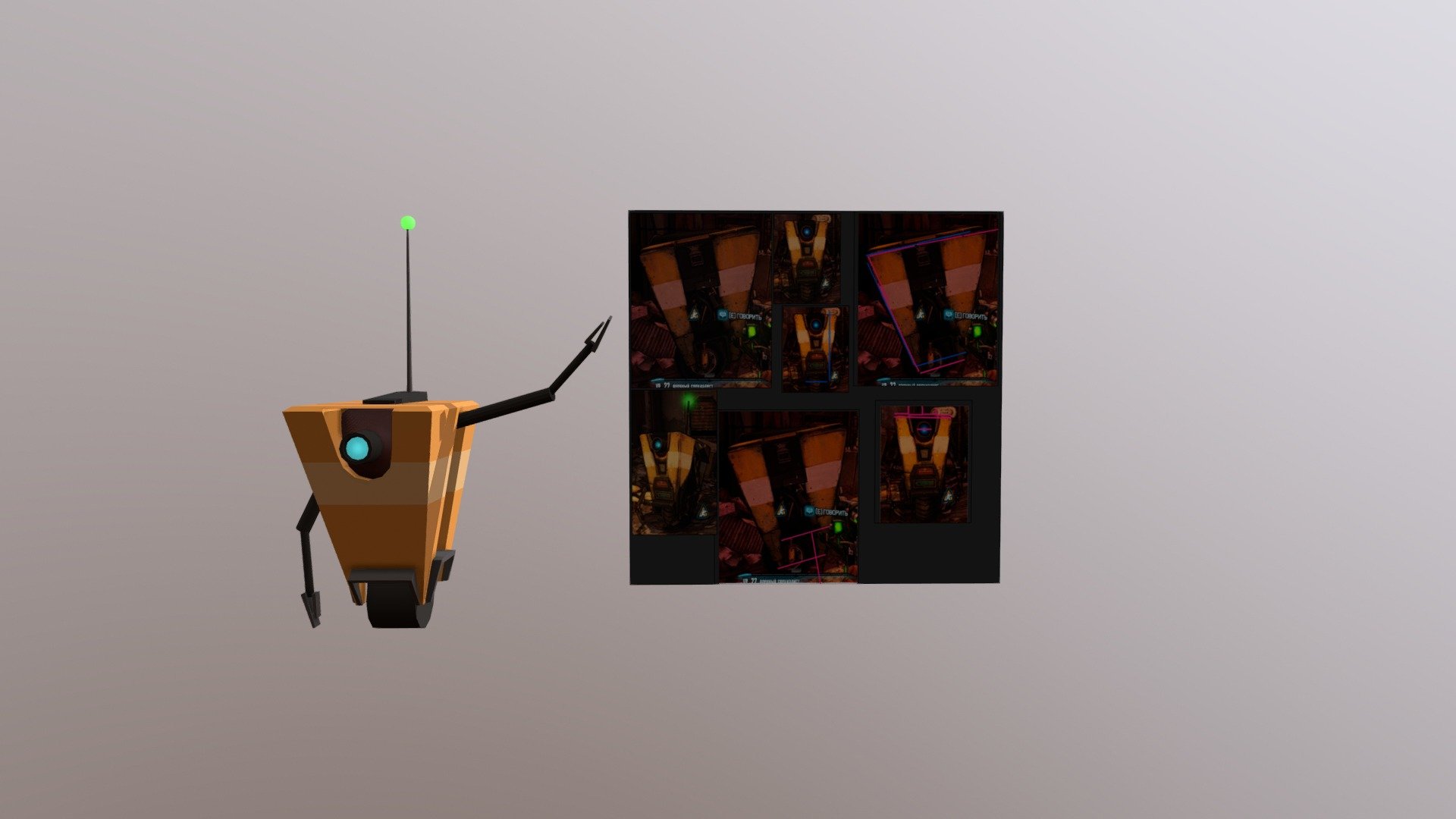 Clap - 3D model by hrofti-hroft [ea5cefa] - Sketchfab