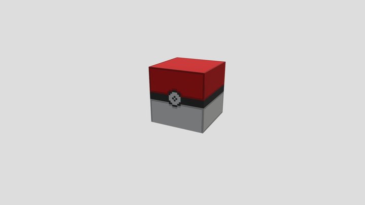 PokeBall 3D Model