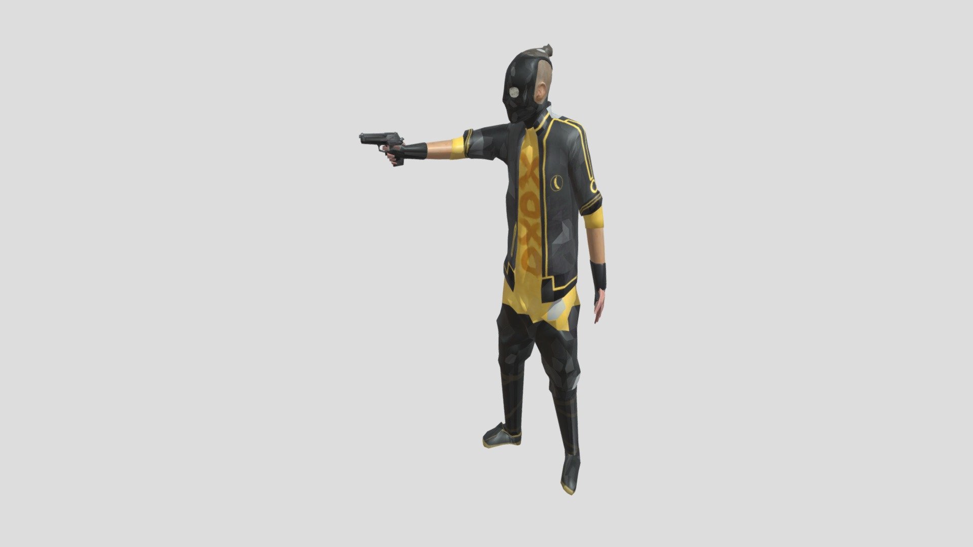 Mf Pedro Gun - 3D model by mtrefurt19 [ea5df1f] - Sketchfab