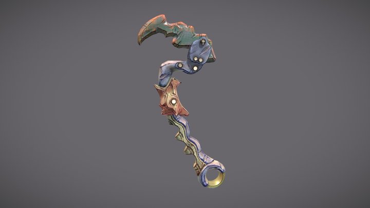 Molly's Scythe 3D Model