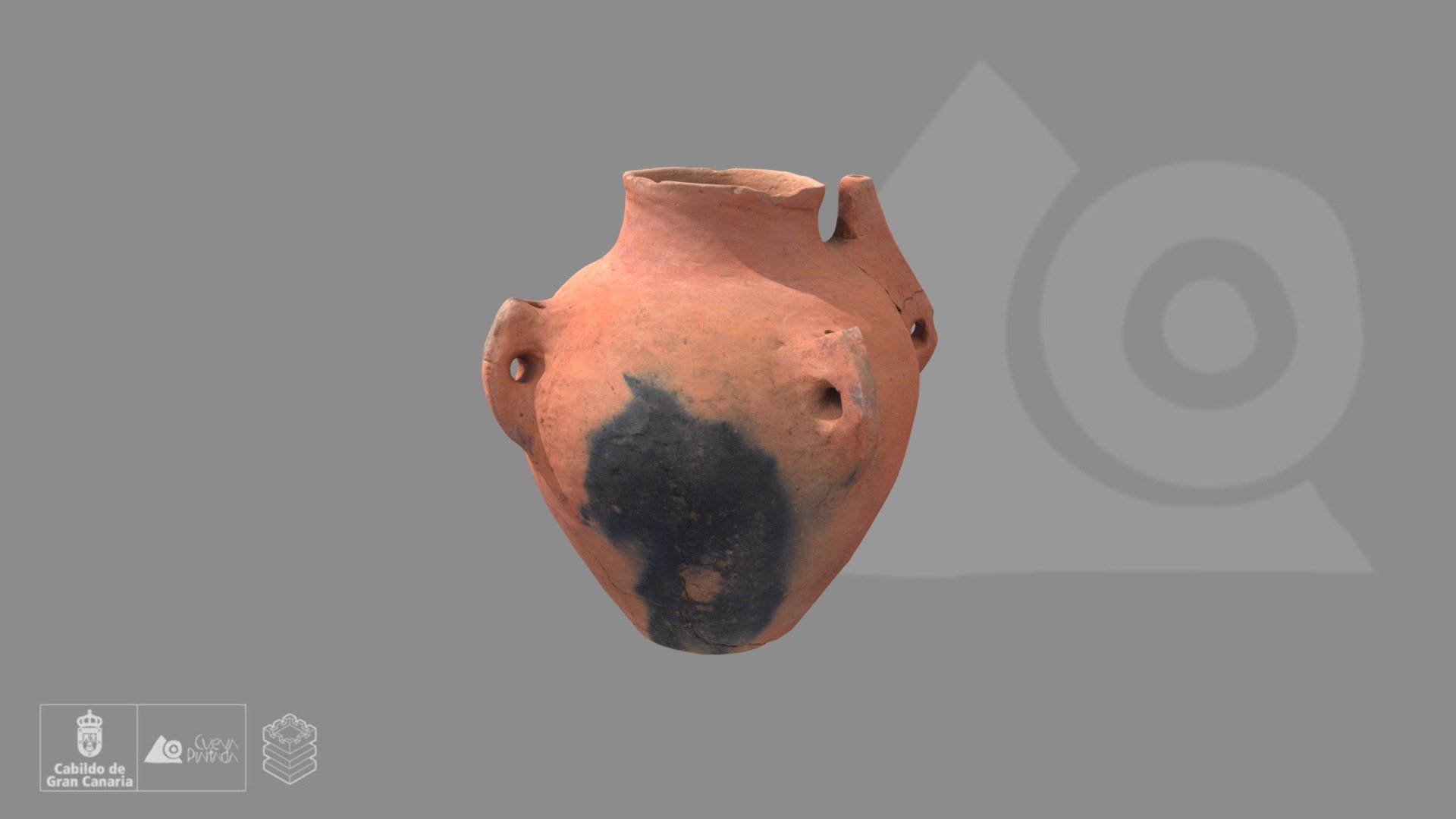 Tinaja de barro cocido elaborada a mano - 3D model by Museo Cueva ...