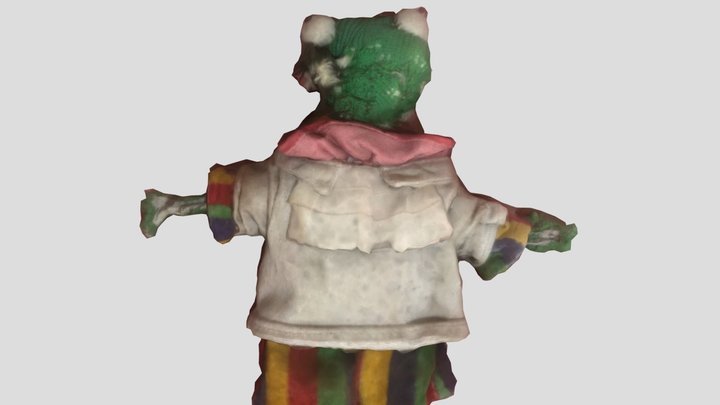 FrugsMovie Frog The Frug 3D Model