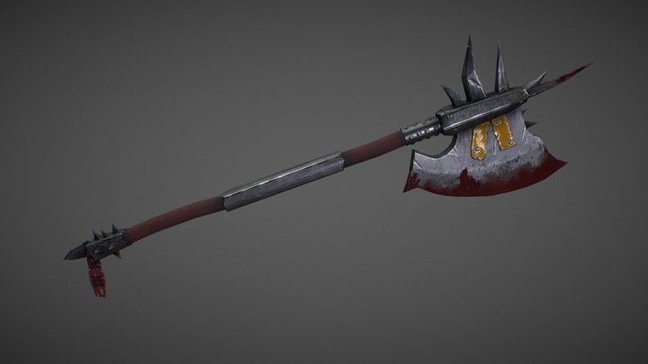 Wargor Greataxe 3D Model