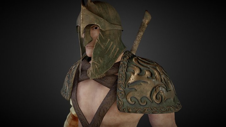 Hyborean warrior- Khorone 3D Model
