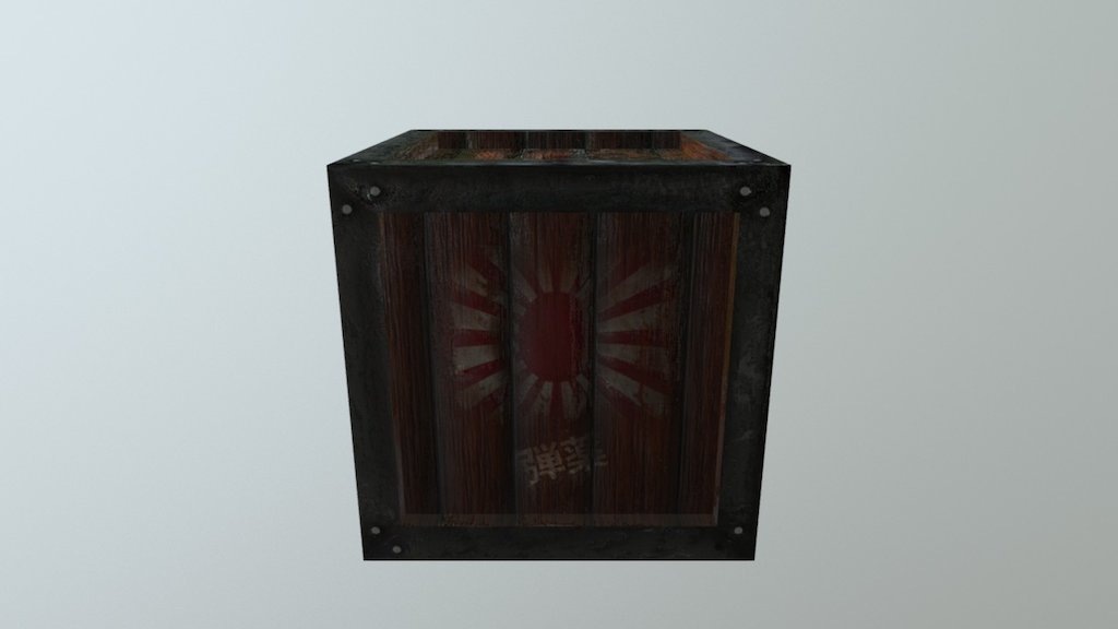WW2 Japanese Ammunition Crate