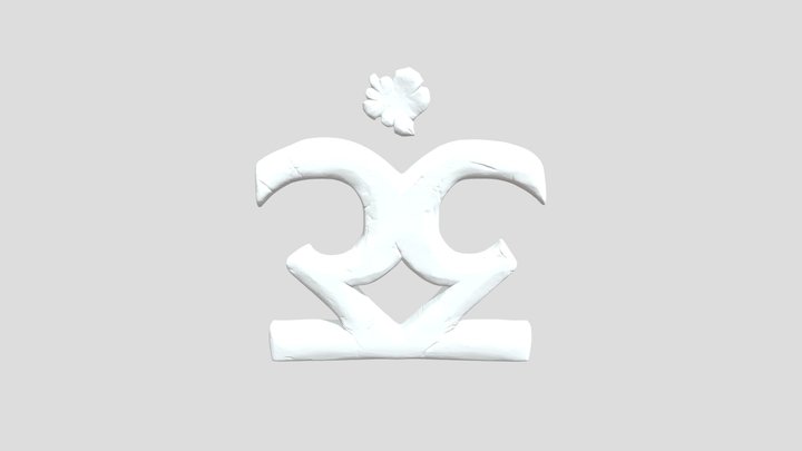 Freely Kanji Puzzle 3D Model