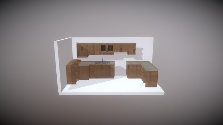 Mueble de la cocina 3D Model
