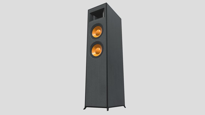 Floor Speaker 3D Model