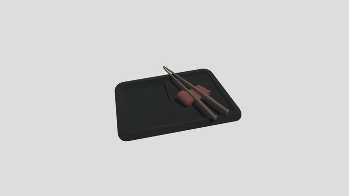Chopsticks On A Tray