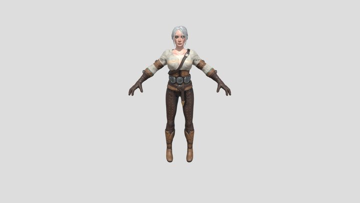 Character Art Final 3D Model
