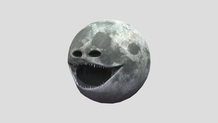 The moon woke up 3D Model