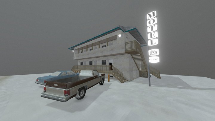 Motel Scene – Modelo 3D gratuito STL