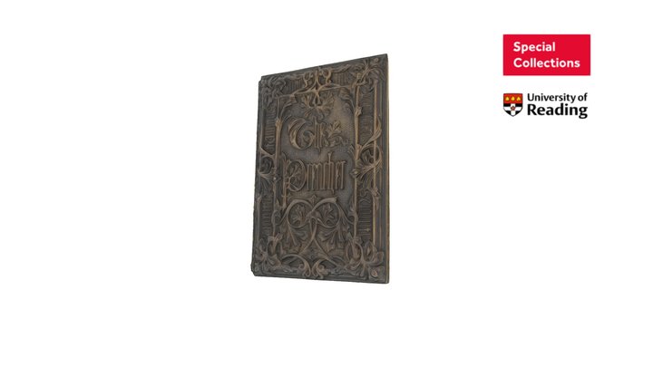 The Preacher - Victorian relievo book binding 3D Model