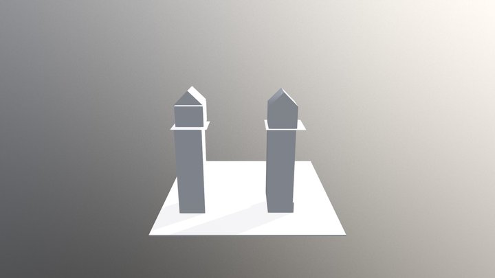 Torres Venecianes 3D Model