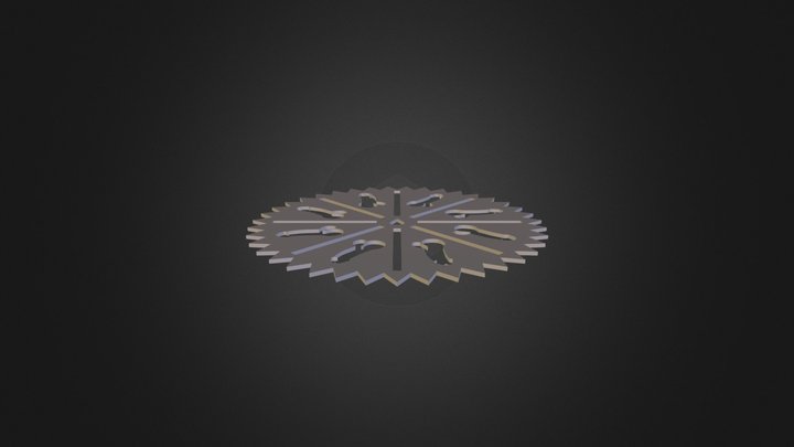 Penis Mandala 3D Model