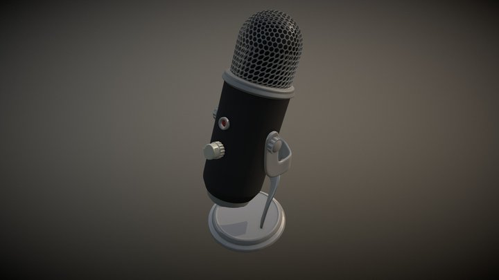 Microphone – Modello 3D gratuito STL