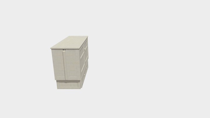 Murphy Bed - Daisy 03 Animation 3D Model