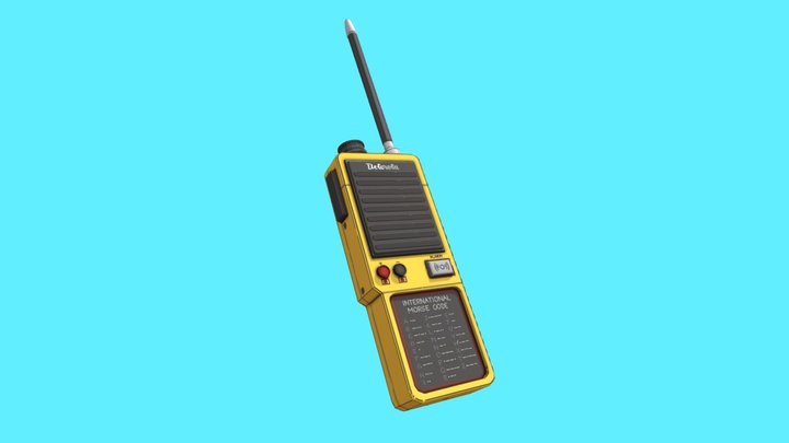 Walkie-Talkie 3D Model