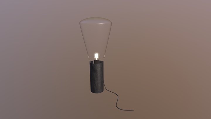 Brokis/Lamp - Muffin - Black Wood 3D Model