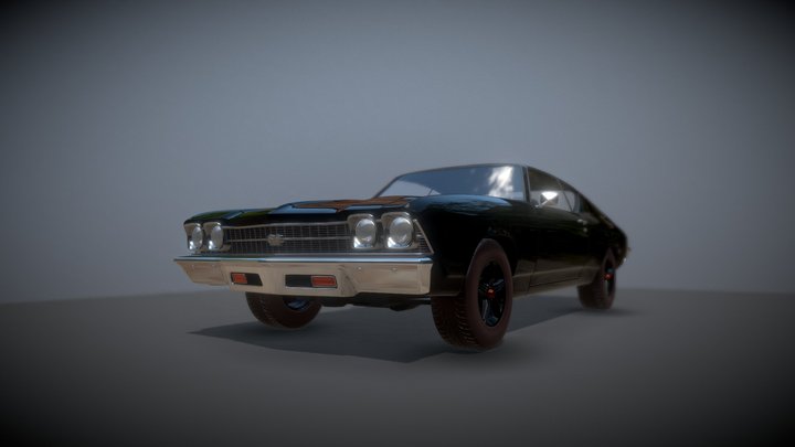 Chevelle SS 3D Model