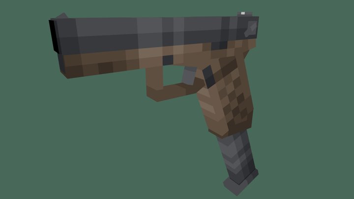 Glock18 - CC:CR 3D Model