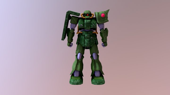 Gundam ZAKO - 2 3D Model