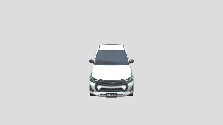 EV Pickup 3D Model