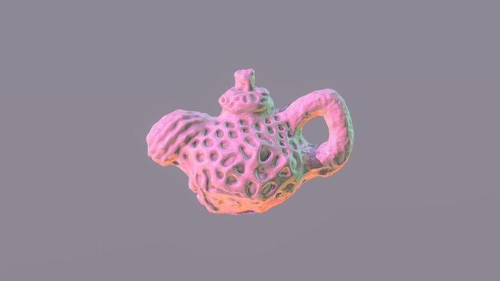 TEAPOT ( g l a z e ) 3D Model