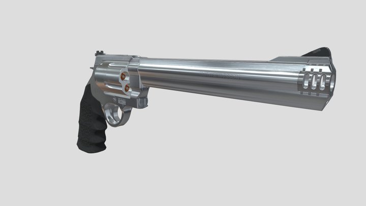 Smith & Wesson Model 500 3D Model