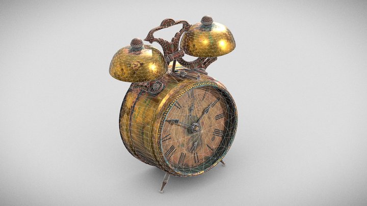 Alarm Clock LP 3D Model